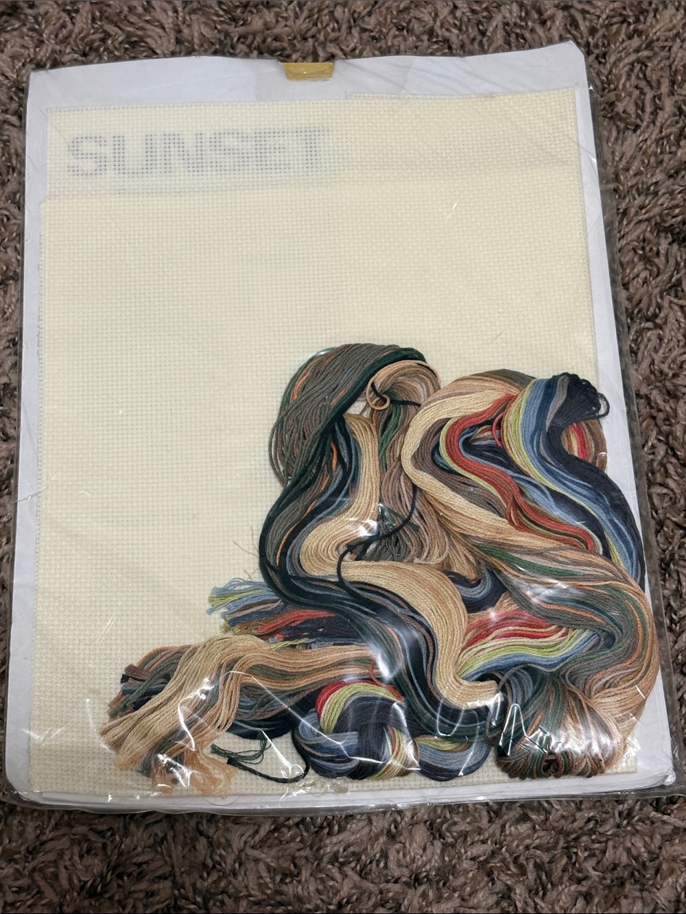 SUNSET Counted Cross Stitch "French Flower Shop" Pattern New - Picture 2 of 4